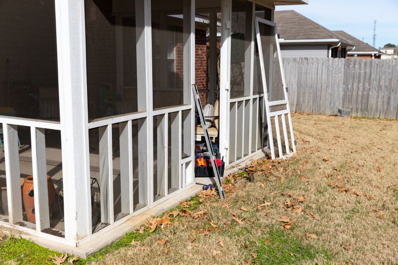 Wood Porch Installation
