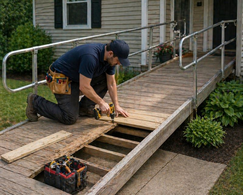 Wood Ramp Repair