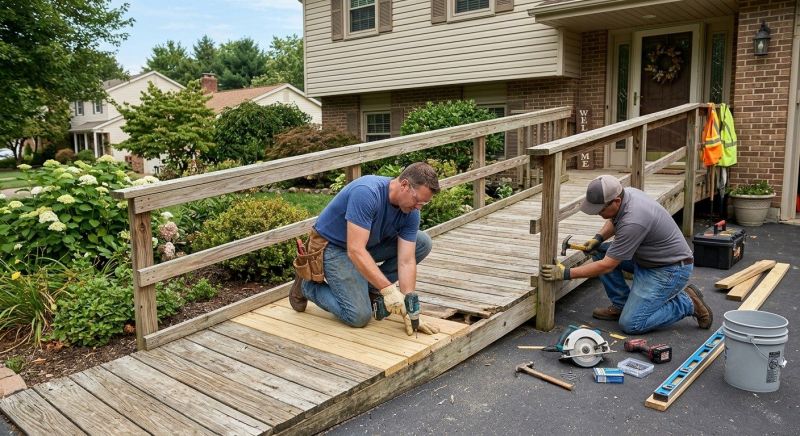Wood Ramp Repair