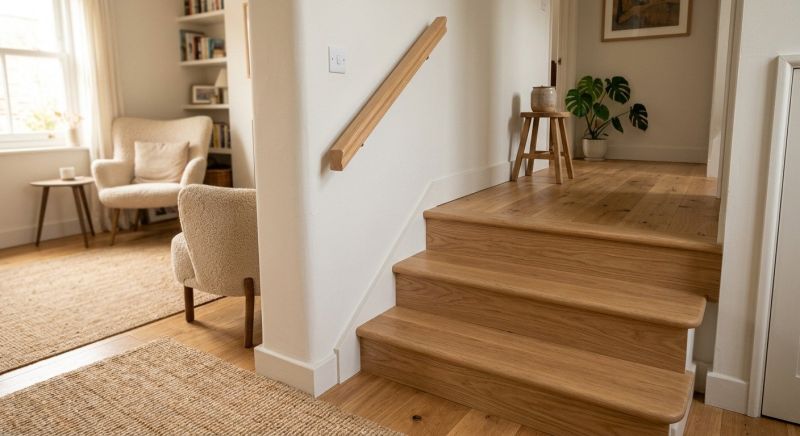 Wood Stairs Installation