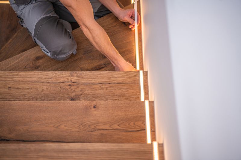 Wood Stairs Installation