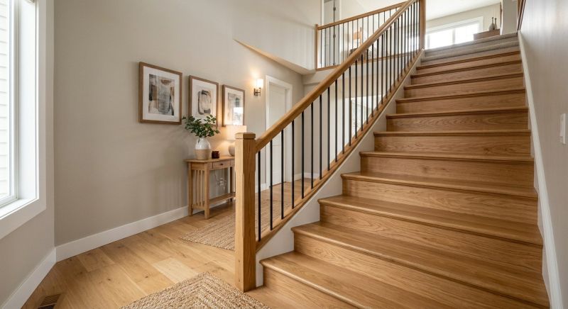 Wood Stairs Installation