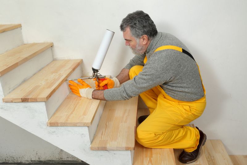 Wood Stairs Installation