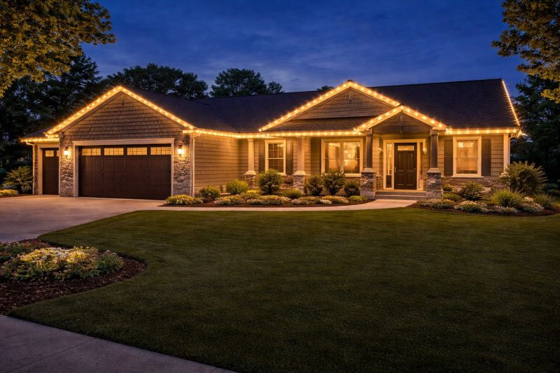 Permanent Outdoor Lighting Installation